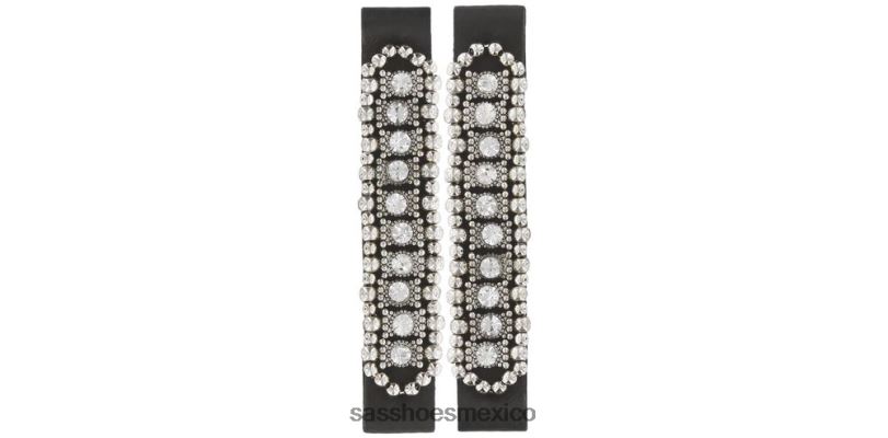 mx SAS mujer inspirado Bling - mira negro/platino LVV46454